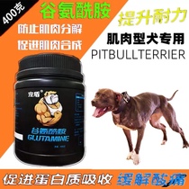 Bitaggressive Dog Fighting Dog Enhancing Endurance Glutamine Promotes Muscle Synthesis Grippy Dog Racing Dog Lift Endurance