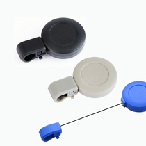 Frosted cutting sleeve telescopic buckle Hard shell doctor Chest Card Hanging Rope Factory Card Nurse Chest Card Working card Door Forbidden Card