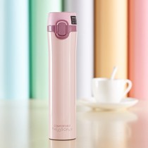 Taiwan artiart slender stainless steel thermos cup female portable mini adult accompanying simple hipster