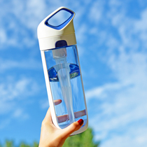 American KOR NAVA cool water Love activated carbon filter suction tube Cup adult portable sports travel leak-proof kettle