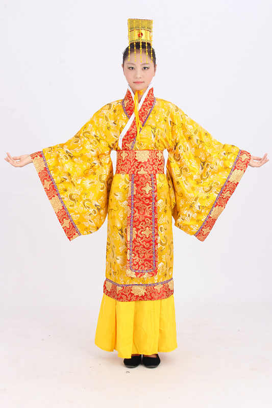 Qing Dynasty dragon robe emperor clothing Huang Ama clothing ancient costume emperor film and television Qing Dynasty wedding costume photo studio photo