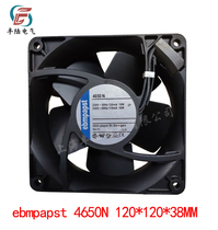 German original ebm TYP 4650N 1238 220V 230V double ball full metal bearing cooling fan