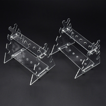 Trapezoidal pipette rack plexiglass scale pipette rack pipette rack dropper rack test tube rack