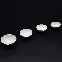 Evaporating dish ceramic 60mm 75mm 100mm chemical yuan dish garden dish round bottom hemispherical evaporating dish