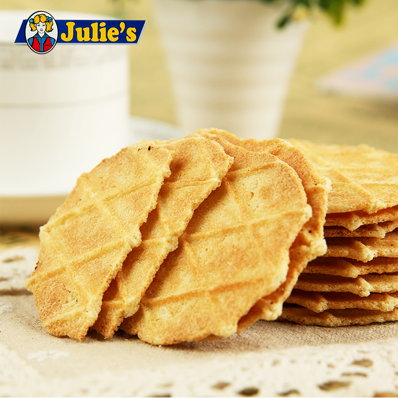 马来进口年货零食Julie＇s/茱蒂丝奶油脆脆饼干150g*4盒加量50%产品展示图3