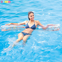 INTEX water buoyancy ball inflatable stick Childrens water play toy Adult swimming ring mount floating bed floating row
