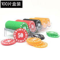 Chip currency Card chess room dedicated Mahjong chip currency Baccarat Texas Holdem integral currency Crown version chips