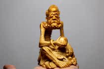 Naughty Bamboo Root Bamboo Root Sculpture Du Zheng Just Thin-bone Rohan Pieces Famous boutique figures Bamboo Sculptures Custom Wen House Swing pieces