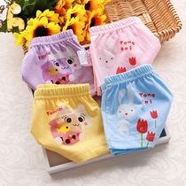 Tongtai 20058 baby boxer cotton underwear girl super cute cartoon pants childrens personal body breathable underwear girl