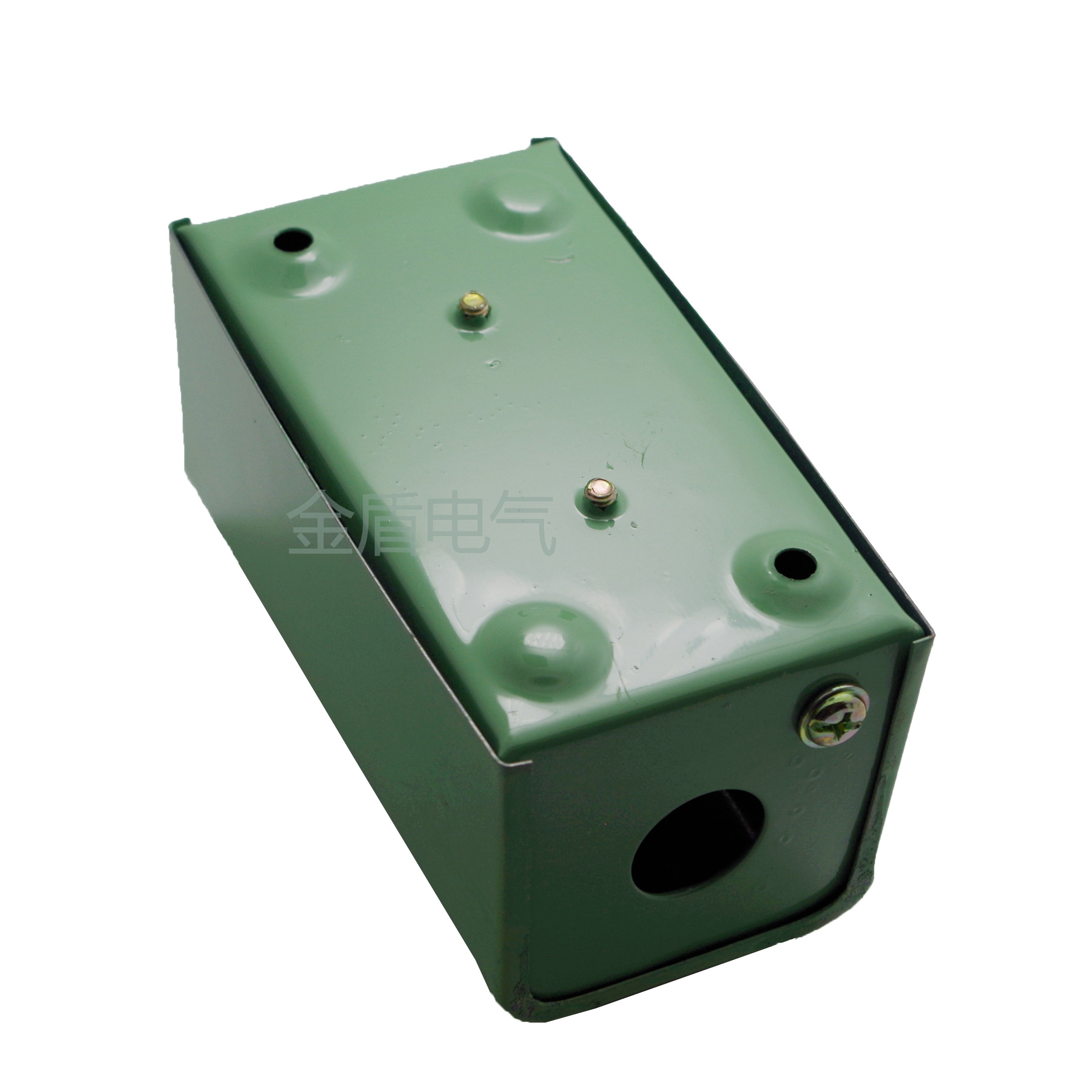 上海第二机床厂 按钮按钮la10-1h la10-2h铁壳 控制开关 押扣开关_爱