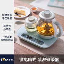 Bear Tea Boiler Sprinkler Smart Office Black Tea Automatic Glass Steamer Electric Tea Kettle Kettle