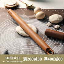 Usandalwood No Lacquered Rolling Stick Face Stick solid wood Solid Wood Small lengthened Wooden Rolling home theorizer Rolling Face Stick