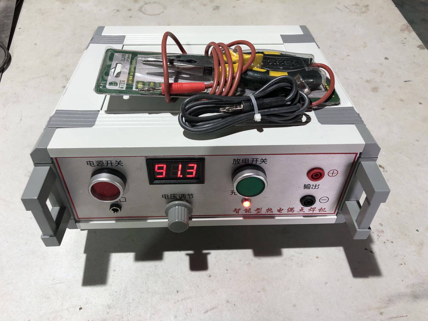 热电偶丝焊接机热电偶线碰焊机点焊金属板手提式碰焊机热处理dhj