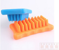 Pet dog cat bath special brush massage comb VIP bear Teddy golden hair bath brush comb