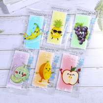 Ice cool stickers large summer fruit flavor spray cooling stickers students military training cool stickers refreshing stickers mobile phone cooling stickers