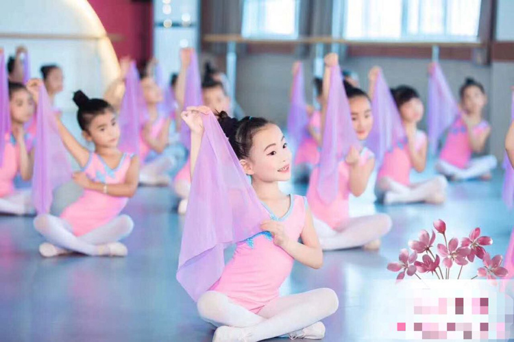 儿童长袖舞蹈服少儿秋冬开裆练功服女童短袖中国风民族盘扣体操服