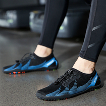 Sports shoes for womens gym non-slip breathable dancing yoga soft soles indoor running training fitness shoes mens shoes