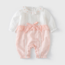 Full Moon Baby Clothes Princess Autumn Clothes Baby Girl Super Ocean Cute Full Moon Clothes Woman Baby 100 Days Old Princess Costume