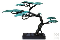 Iron Yingkesong Sculpture Creative Crafts Hotel Living Room Office Zhaocai Opening Metal Ornaments