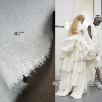 Art cotton numb upscale full cotton pure cotton linen linen clothes cloth standing cloth foundation buddhist clothing designer fabric