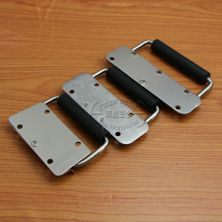 工具箱提手_不锈钢弹簧折叠拉手工具箱活动提手木箱环