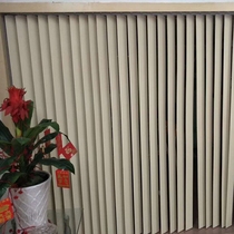 High-end custom PVC polymer vertical venetian blinds rotating rod integrated pull rope vertical curtain home office curtains