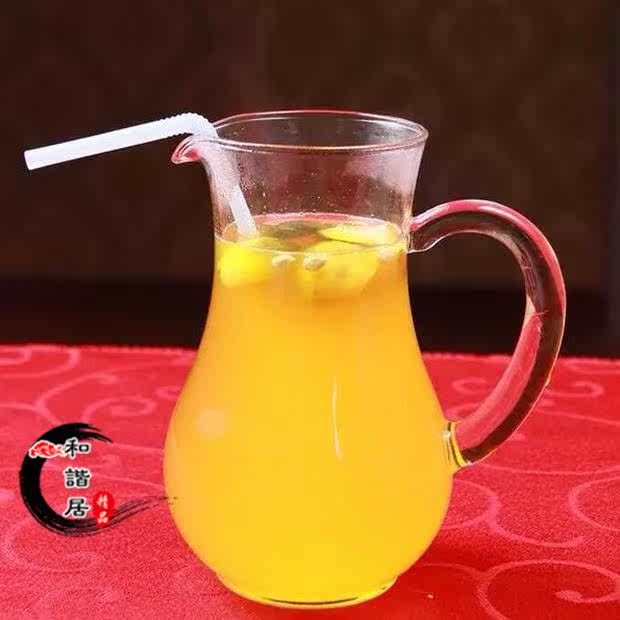 带把果汁杯天然冰镇水果茶杯杯奶果味杯分和谐居奶茶冷饮高清杯果