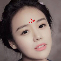 Hua Tan Eyebrow Heart Sticker Hanfu Costumes Beauty Tattoo Waterproof Women Lasting Sexy Photo Forehead Sticker