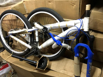 KHS earth slope mountain bike 26-inch frame aluminum shock fork 16-speed disc brake wheel set two-disc downhill tooth plate set tire