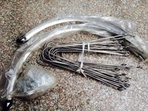 Taiwan-made 700c road station wagon non-broken plastic mud plate with mud in addition to stainless steel stick mounting card