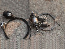 Japanese origin SG-3R40 inner 3-speed roller brake hub with finger dial or rotary handle set Drive shaft flywheel