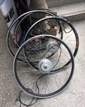 26 inch 700c electric front wheel two kinds of 36 holes 36 volt 250 watt motor hub double aluminum ring stainless spokes