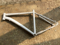 26-inch mountain blank aluminum alloy frame 19-inch high 44 bowl 30 9 seat rod 135 open V brake disc brake dual-use