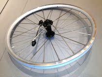 20 inch 406 front wheel open gear 100mm 20 holes big line original double ring stainless steel spokes non-bearing