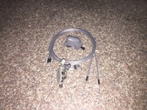 Japanese origin 3S70 inner three-speed finger dial plastic shell change original transmission line black 1480 gray 1340mm