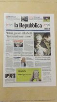 5 Original Italian Italian old newspapers