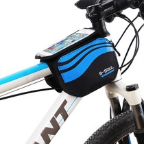 Bike Upper Tube Bag Large Capacity Hard Shell Front Beam Bag Universal Mountain Bike Beam Bag High Sensitivity Touch Screen Bag