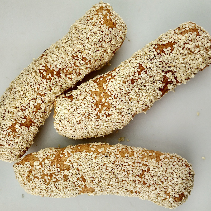 安徽特产芝麻芙蓉大京果芙蓉果子大京枣麻粩500g三刀子甜食品包邮