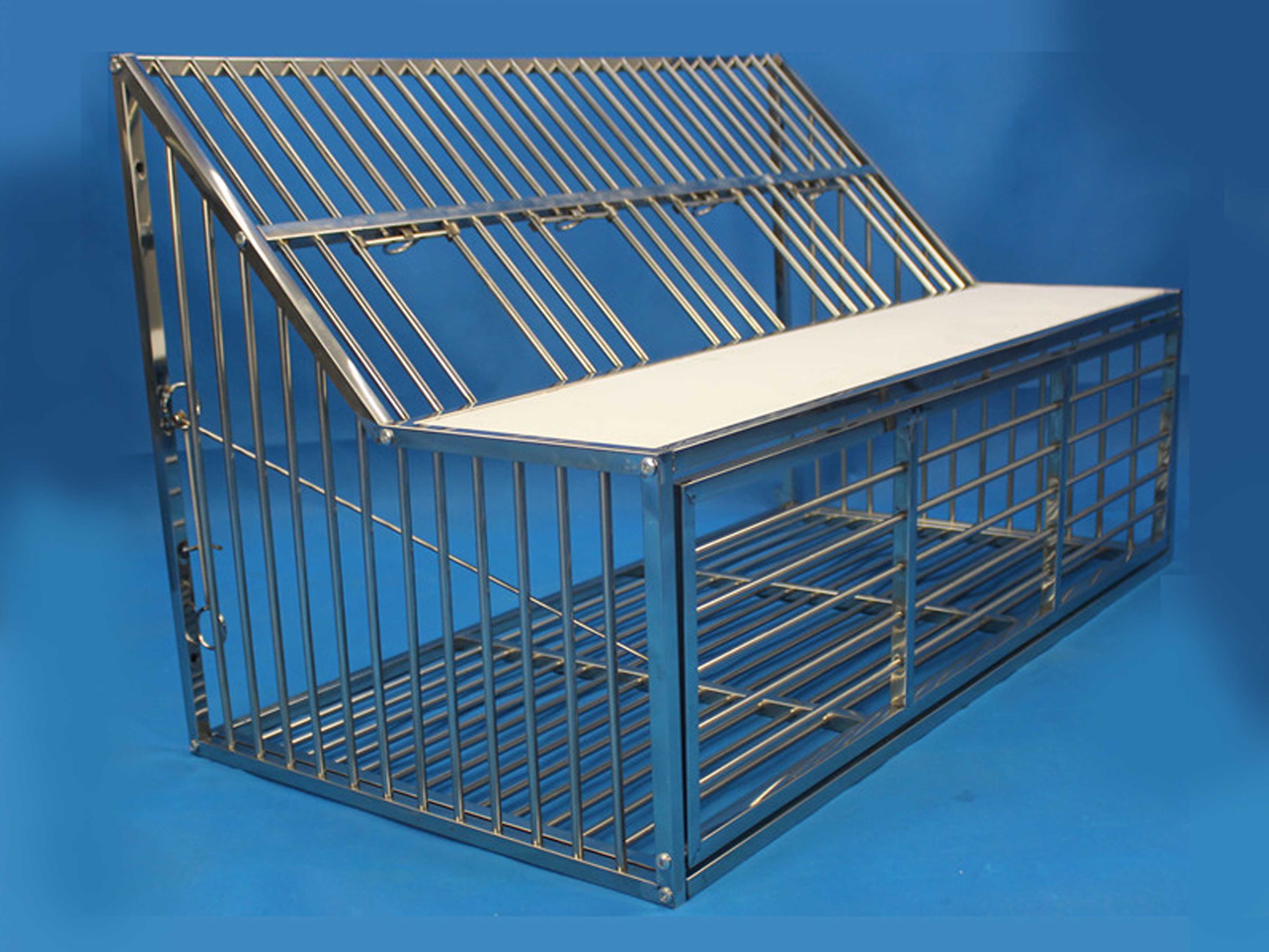 信鸽跳笼鸽子跳笼鸽子笼赛鸽跳笼跳门鸽舍不锈钢进出门包邮