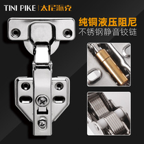 10 ONLY TOO NIPIQUE STAINLESS STEEL CABINET DOOR HINGED CHAIN MUTE HYDRAULIC BUFFER DAMPING AIRCRAFT SPRING HINGE