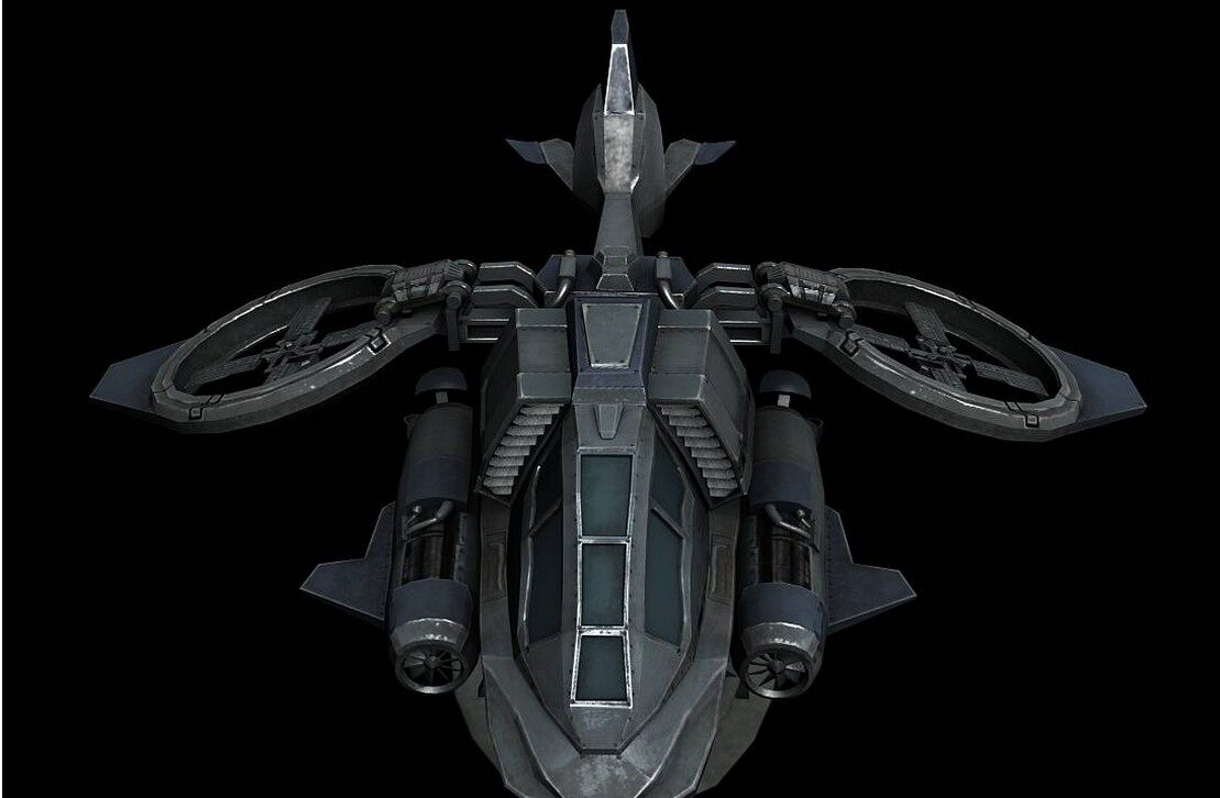 科幻舰艇cg模型科幻舰艇阿凡达舰艇3d模型下载次时代制作