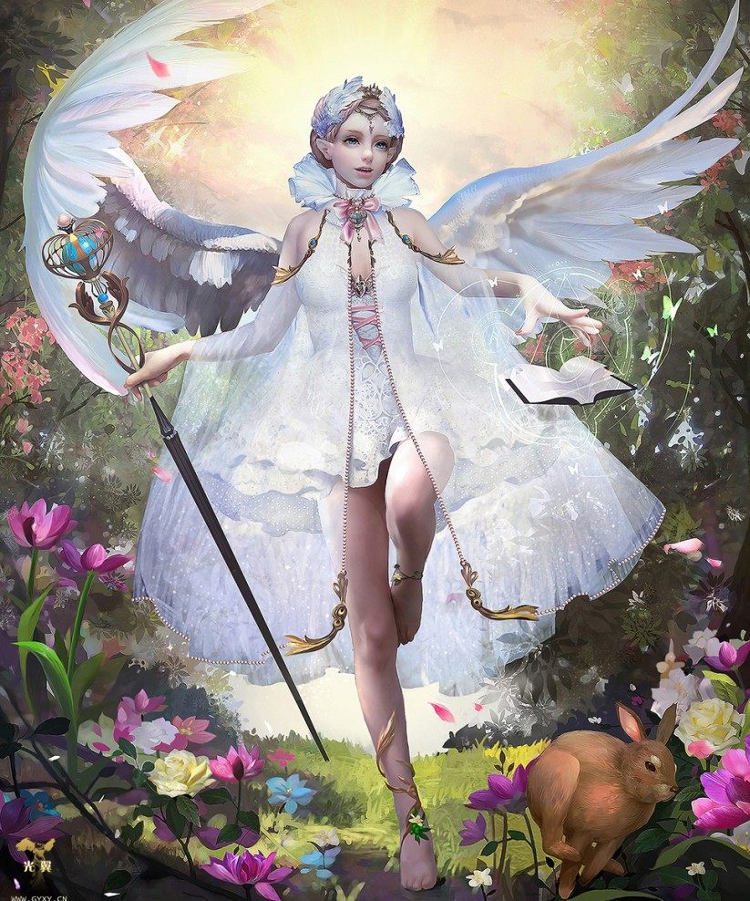 精灵妖魅原画合集参考