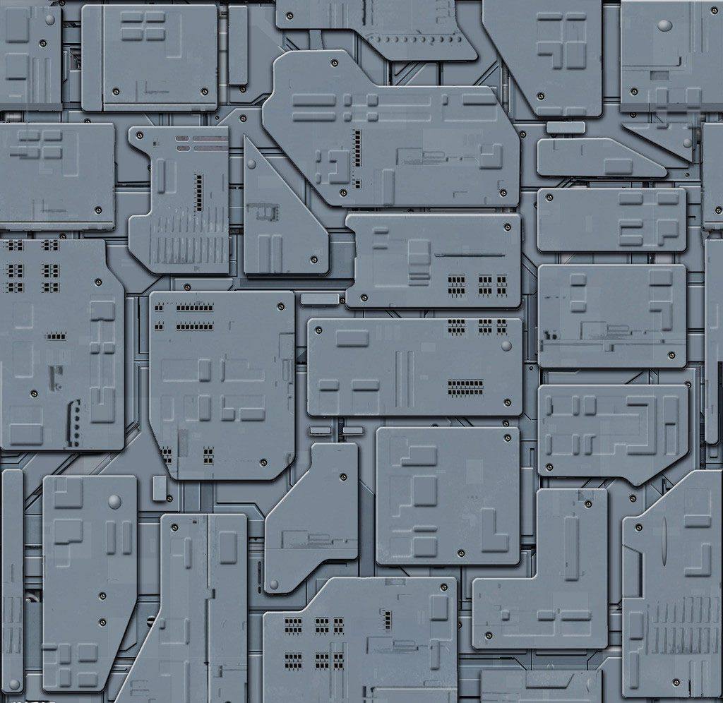 科幻战机类等系列贴图近1000张次时代制作纹理科幻场景