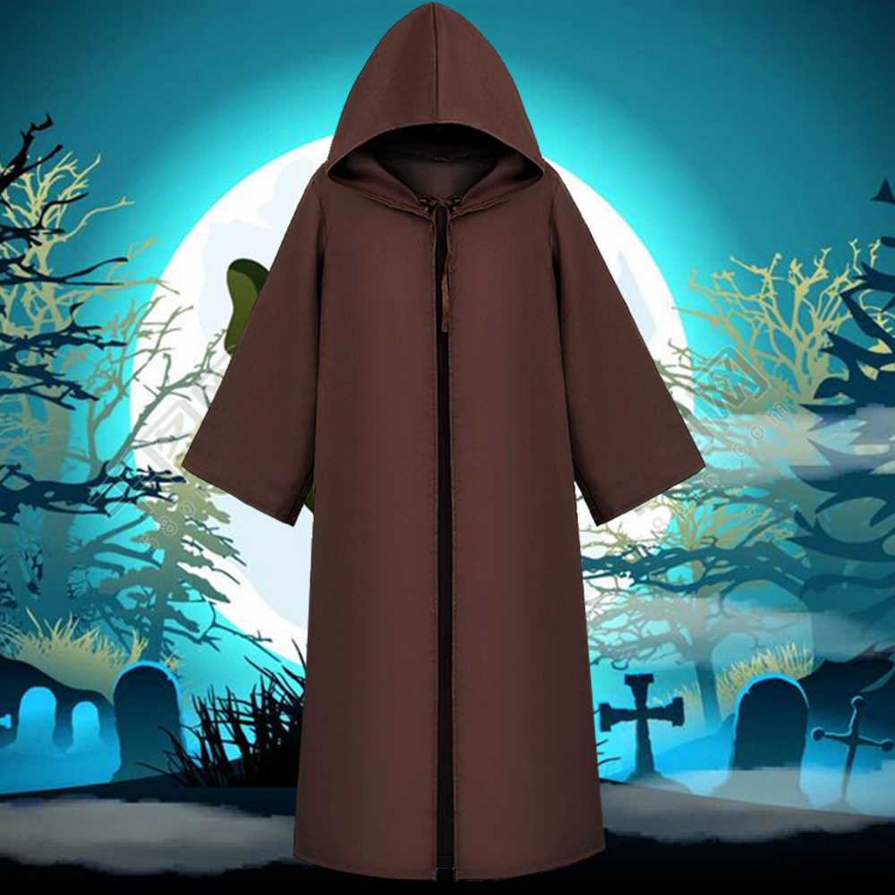 万圣节成人衣cos服装斗篷披风吸血鬼男女巫师演出服袍子