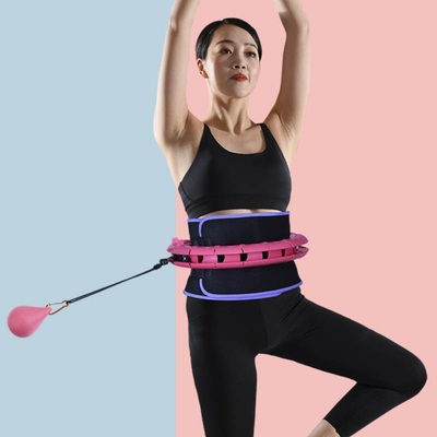 新颖设计,不会掉的呼啦圈!24节智能调节,适合各种腰围