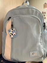 VILLEON NEW FASHION BRIEF 100 lap double shoulder bag high school student backpack class bag ins wind