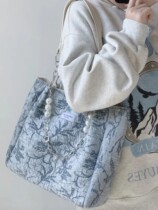 prime sister vegetarian-dimensional studio large capacity sails fabric Temperament Portable Tote Bag brief Girl Bag Tide