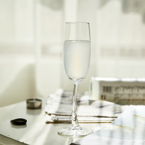 (Yerowine House) French import of Channeh Sparkling Wine Glass of Champagne Cup crystal glass