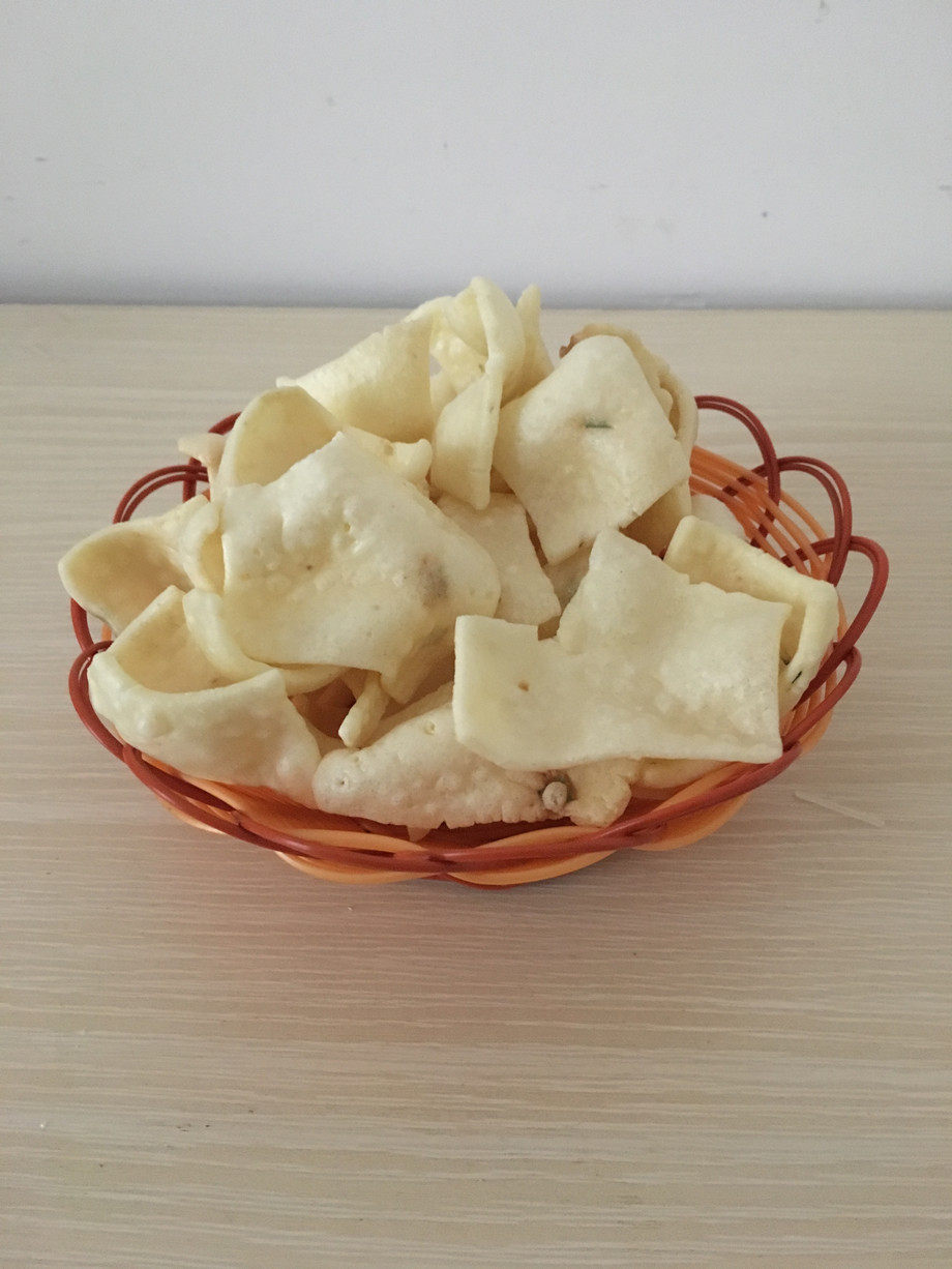 江西赣南特产 大余烫皮 油炸烫皮 客家传统美食 新华园20包包邮