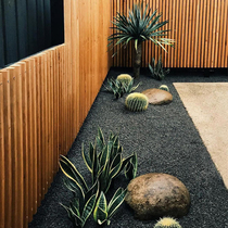 Simulated plant sword and flax decoration hotel restaurantSpace beautification size fake green planting Norius in fake tree